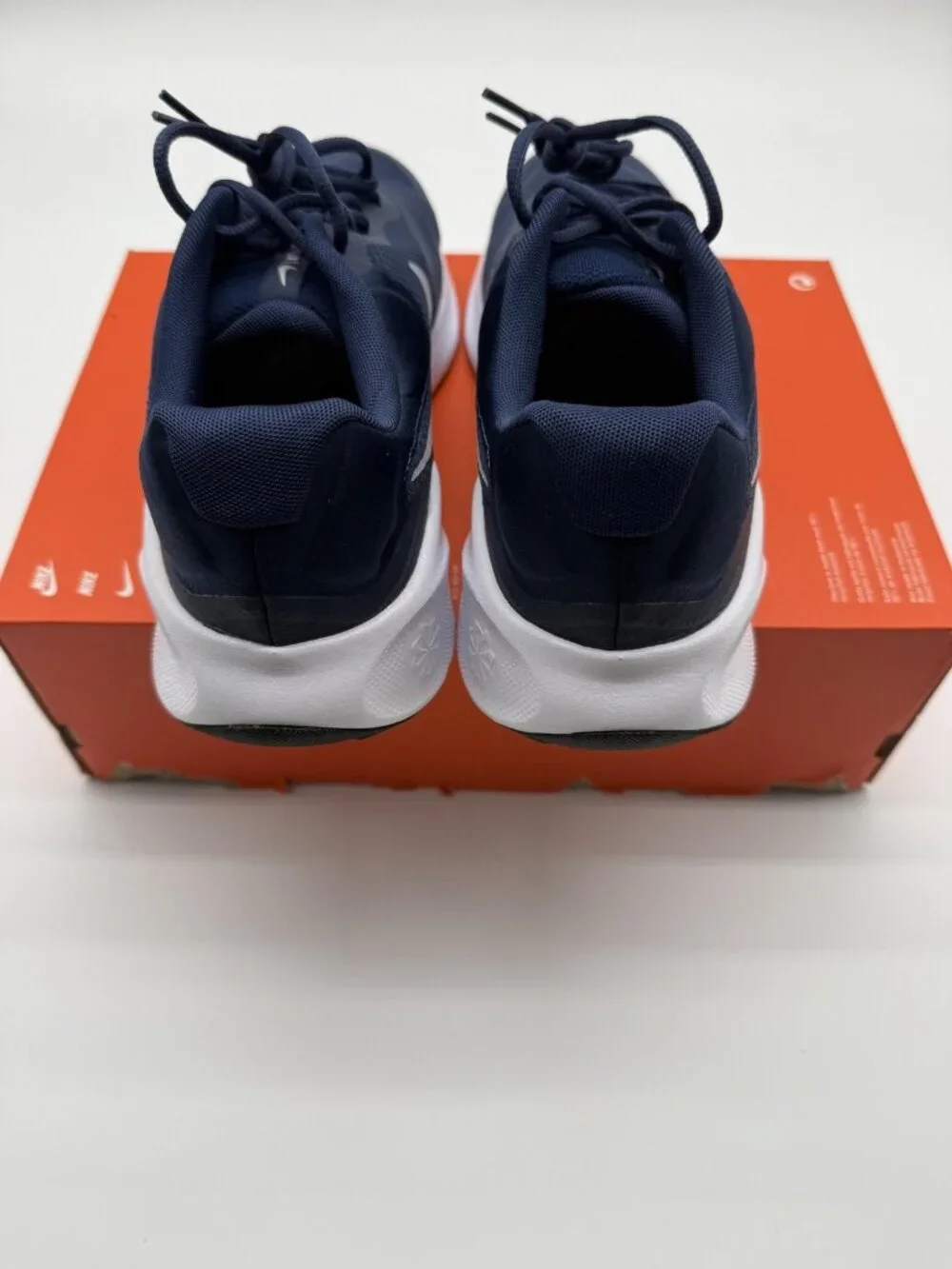 New Nike Revolution 7 Shoes Men's Size 11.5 Blue Running Comfort FB2207 400
